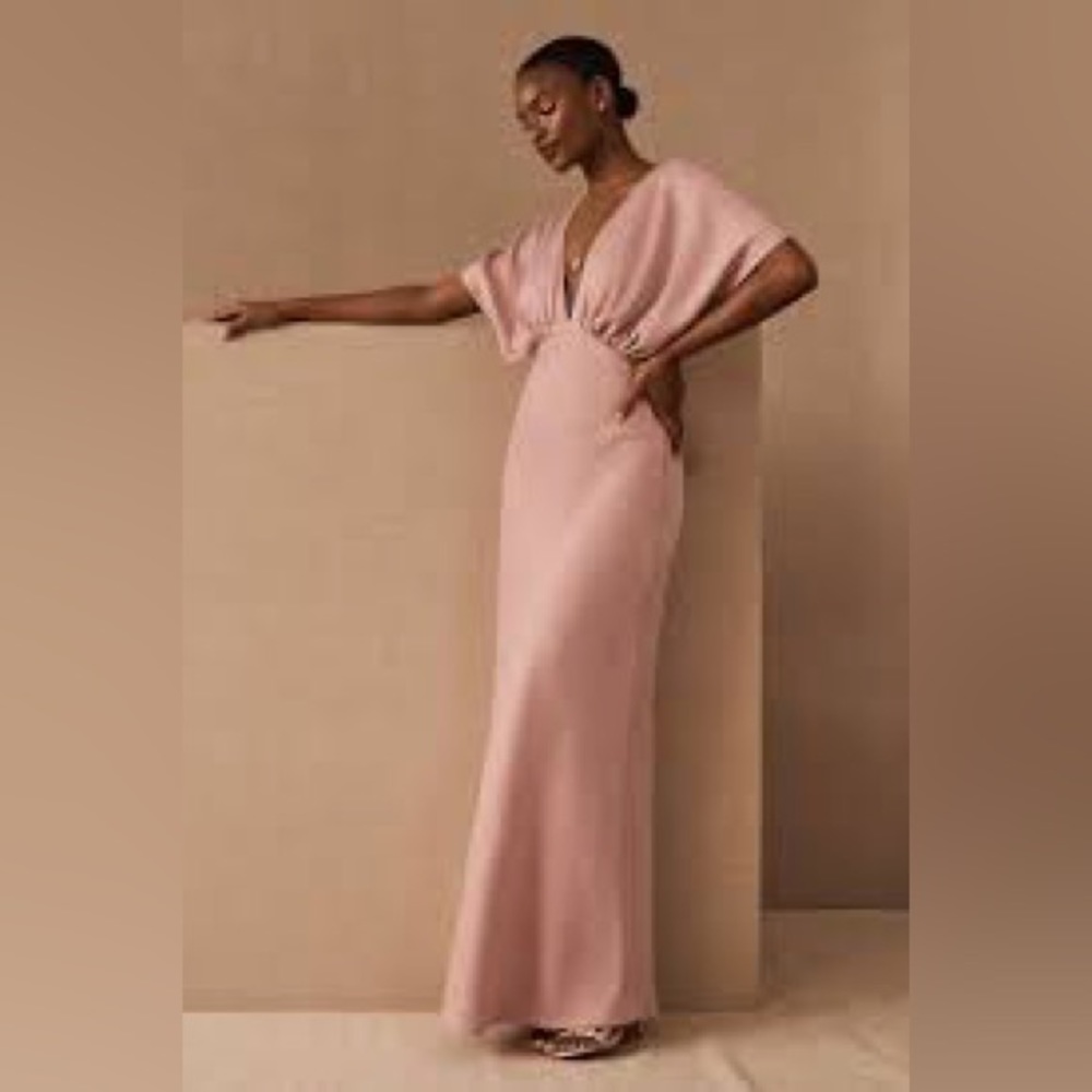 BHLDN Leila Dusty Rose Size 10
